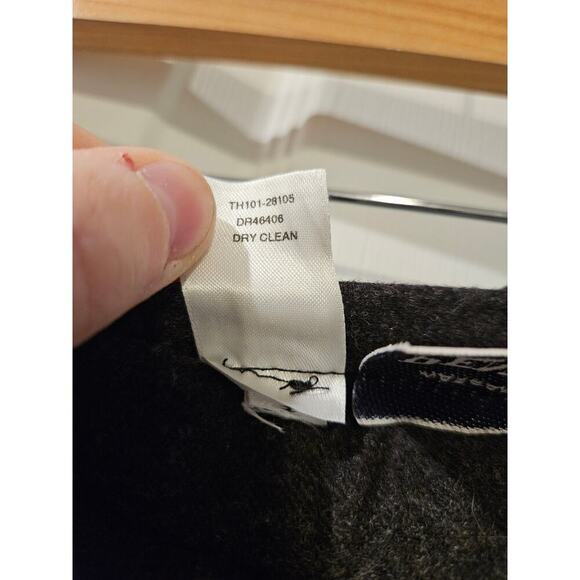 Pendleton Vintage 100% Virgin Wool Womens Trouser Pants Gray Size 16 - Picture 6 of 7